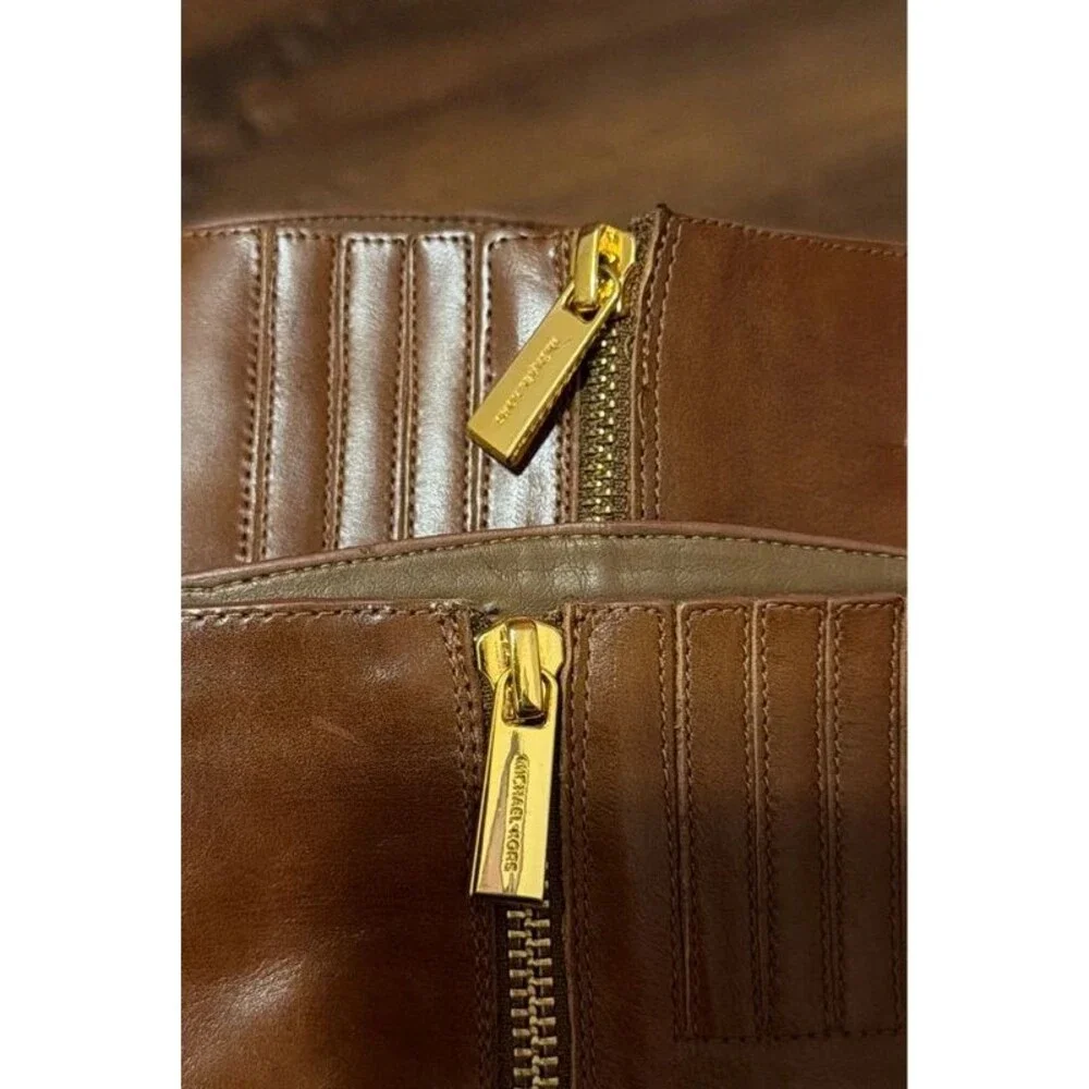 Michael Kors Leather Boots, Sz 8.5